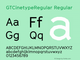 GTCinetypeRegular