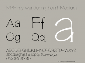 MRF my wandering heart