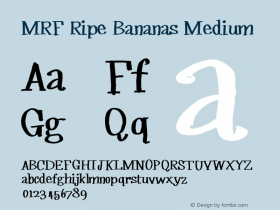 MRF Ripe Bananas