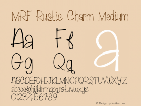 MRF Rustic Charm