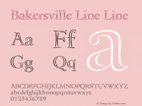Bakersville Line