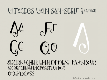 VITAGEOS VAIN SAN-SERIF