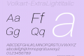 Volkart-ExtraLightItalic