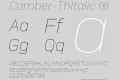 Camber-ThItalic