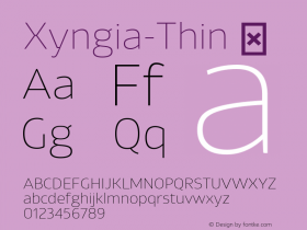 Xyngia-Thin
