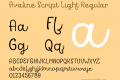 Avaline Script Light