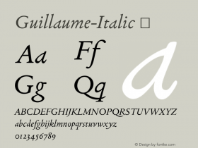 Guillaume-Italic