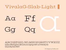 VivalaG-Slab-Light