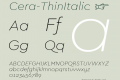 Cera-ThinItalic