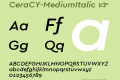 CeraCY-MediumItalic