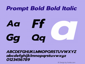 Prompt Bold