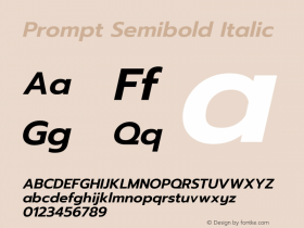 Prompt Semibold