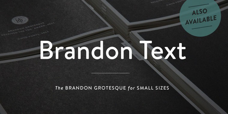 Brandon Grotesque Office Bold I