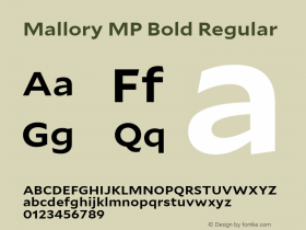 Mallory MP Bold