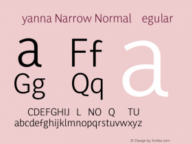 Ayanna Narrow Normal