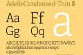 AdelleCondensed-Thin