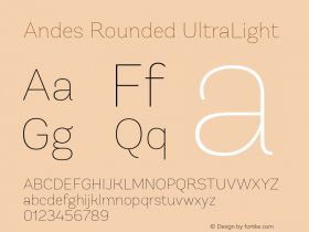 Andes Rounded