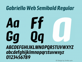 Gabriello Web Semibold