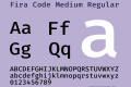 Fira Code Medium