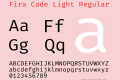 Fira Code Light
