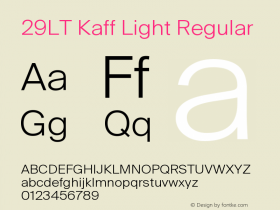 29LT Kaff Light