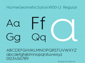 HurmeGeometricSans4-Lt