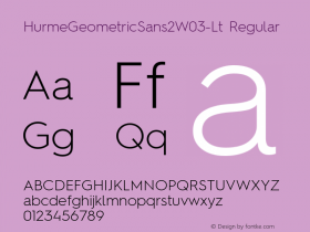 HurmeGeometricSans2-Lt