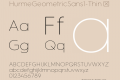 HurmeGeometricSans1-Thin