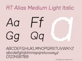 RT Alias Medium Light