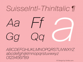 SuisseIntl-ThinItalic