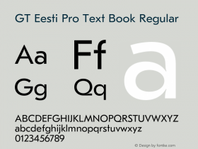 GT Eesti Pro Text Book