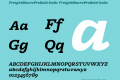 FreightMacroProBold-Italic