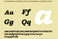 FreightMacroProBlack-Italic