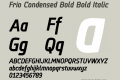 Frio Condensed Bold