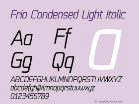 Frio Condensed Light