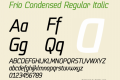 Frio Condensed Regular