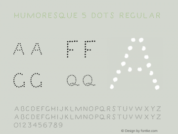 Humoresque 5 Dots