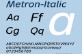 Metron-Italic