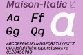 Maison-Italic