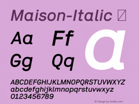 Maison-Italic
