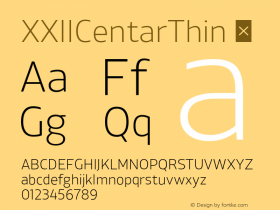 XXIICentarThin