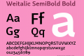 Weitalic SemiBold