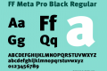 FF Meta Pro Black