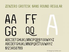 Zenzero Grotesk Sans Round