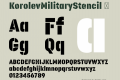 KorolevMilitaryStencil