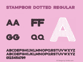 Stampbor Dotted