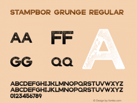 Stampbor Grunge