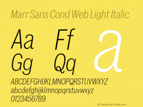 Marr Sans Cond Web Light