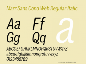 Marr Sans Cond Web Regular