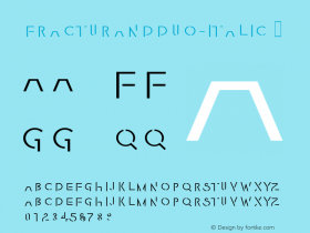 FracturaNDDuo-Italic